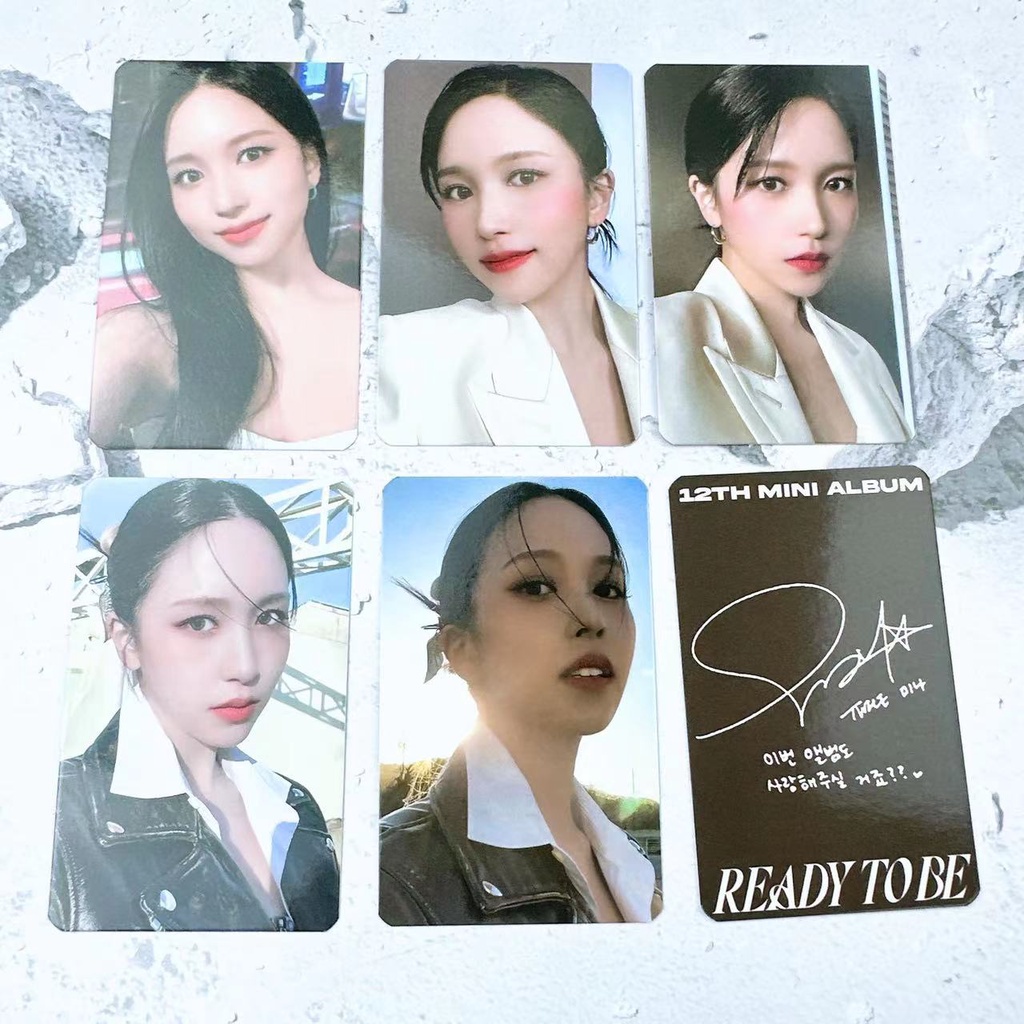5pcs/set TWICE 12th Album Mini Siap Photocard Member Kartu Lomo Kpop Postcards Collection