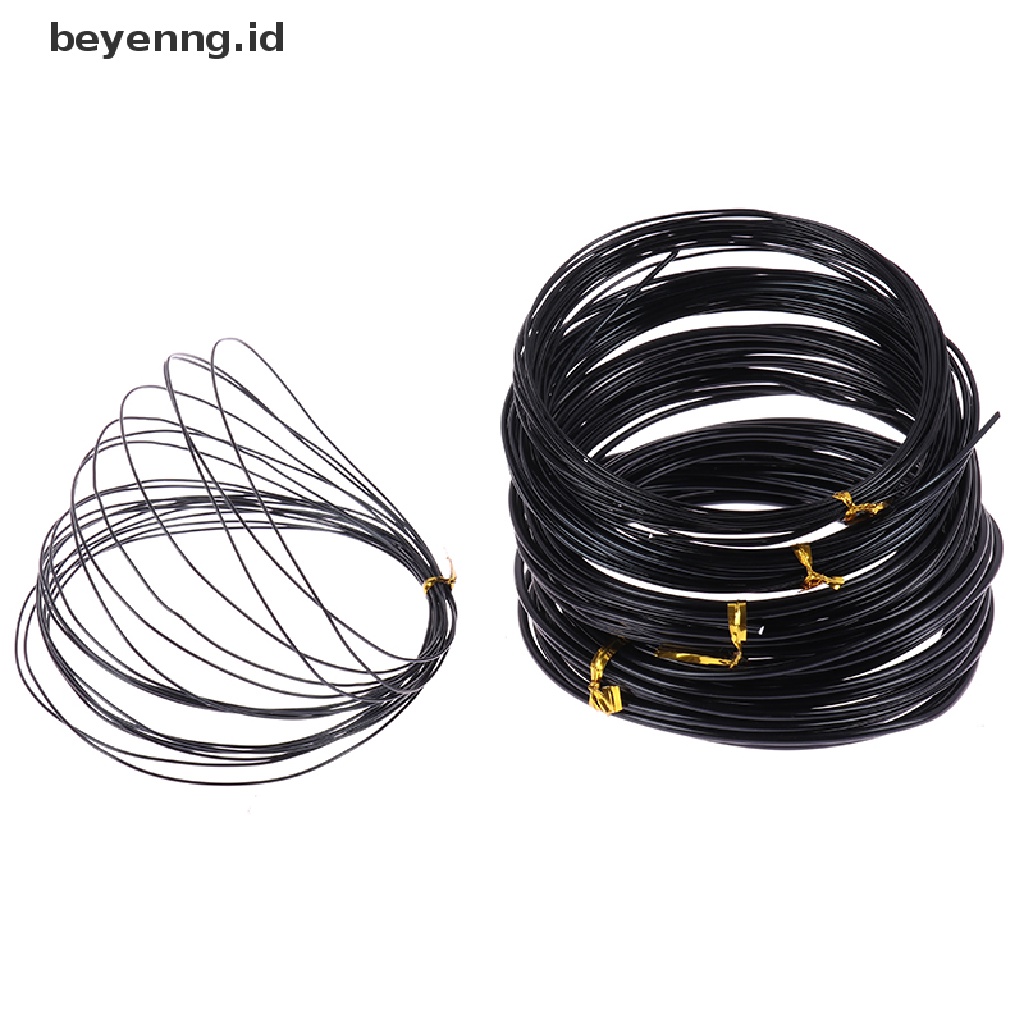 Beyen Wires Anodized Aluminium Training Wire Total 16.5 Feet (Hitam) ID