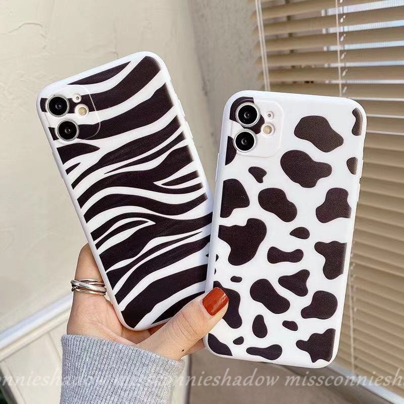 Infinix Hot 10Lite 11s 20s 11 9 8 12 12i 20 10t 10s Note 11 12pro 12 G96 8 12 2023 Hot 10 12 11 9 Play Smart 4 5 6 Plus Fashion Motif Sapi Zebra Pasangan Soft Case