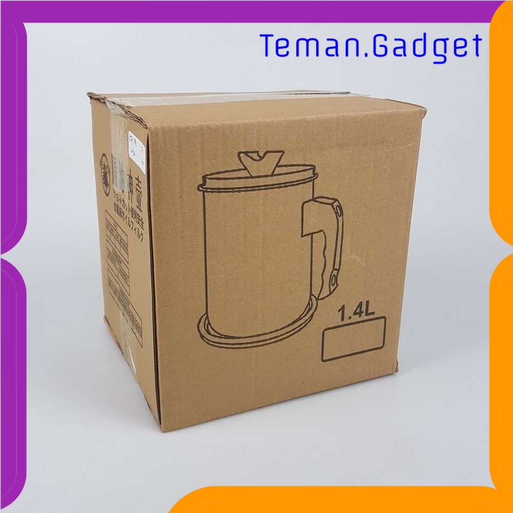 TG - DPR HEALTH Tempat Saringan Minyak Oil Strainer Pot Stainless Steel 1.4L - G2103