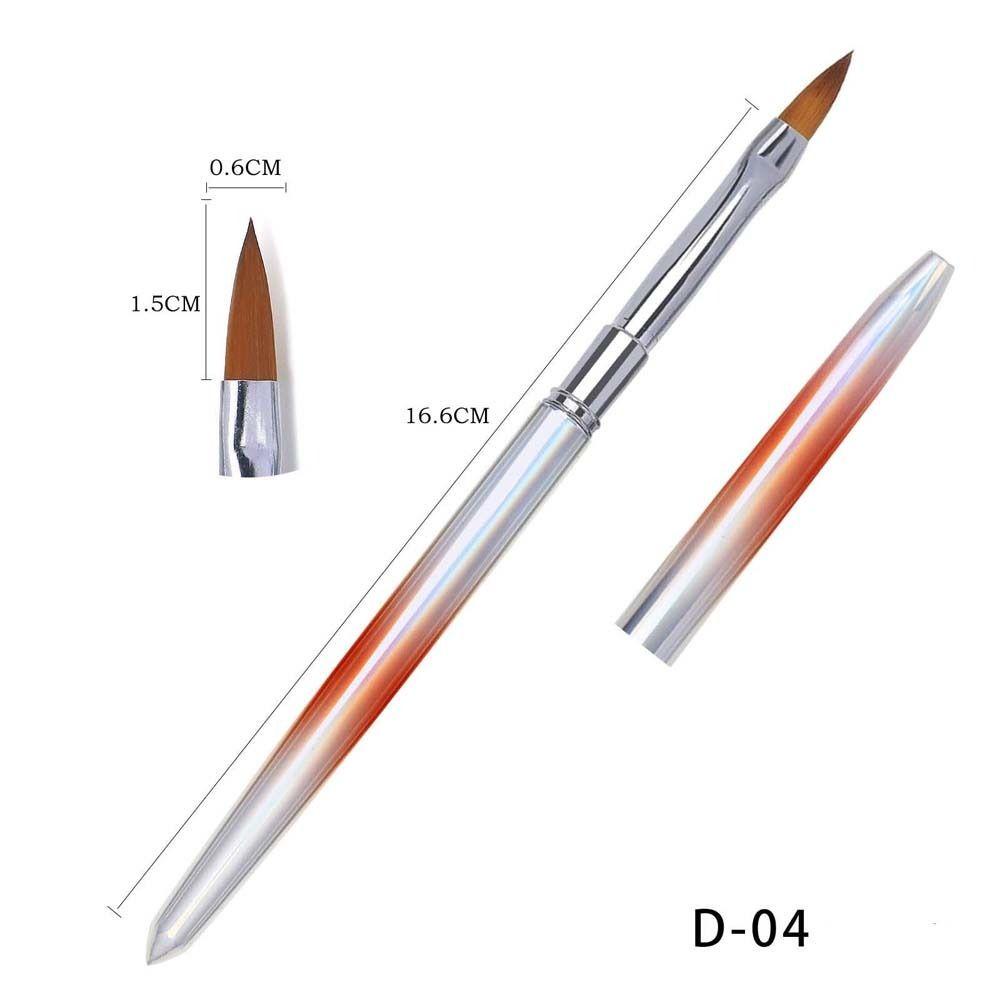 Mxbeauty Kuas Gambar Kuku Logam Laser Jepang Manicure Alat UV Gel Nail Drawing Nail Paint Nail Painting Pen