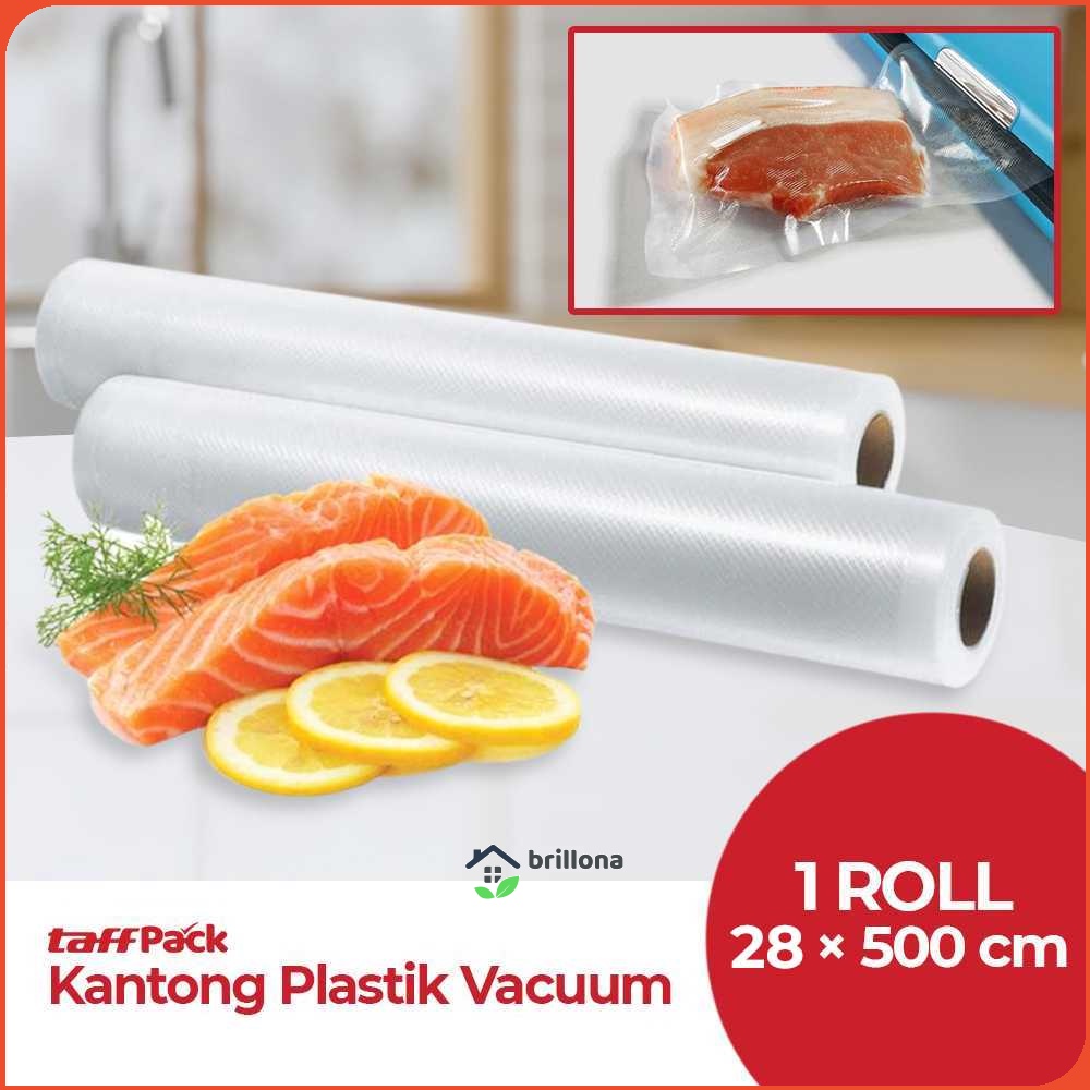 TaffPACK Kantong Plastik Vacuum Storage Bag 28x500 cm 1 Roll - VCM