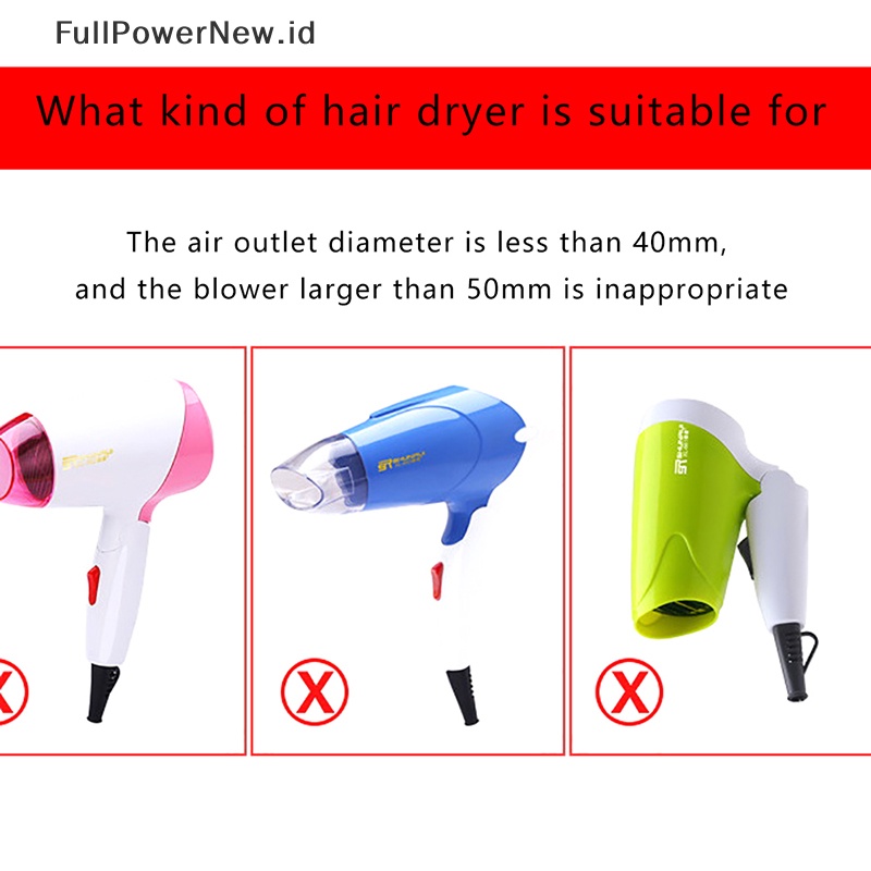 Power Hair Diffuser Profesional Styling Rambut Curl Dryer Diffuser Hairdressing Blower ID