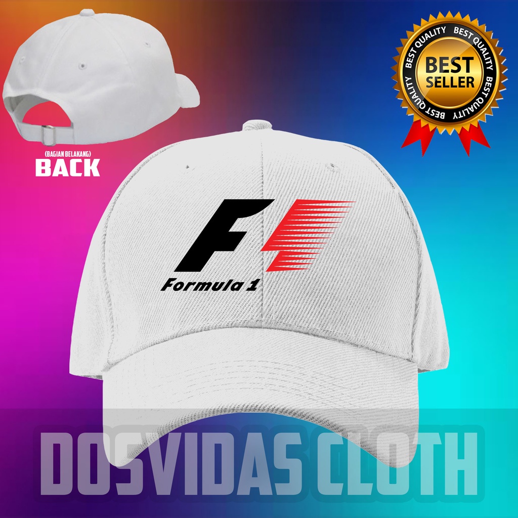 Topi Baseball FORMULA ONE keren BERKUALITAS  Pria Wanita F1 MOTOGP KEREN