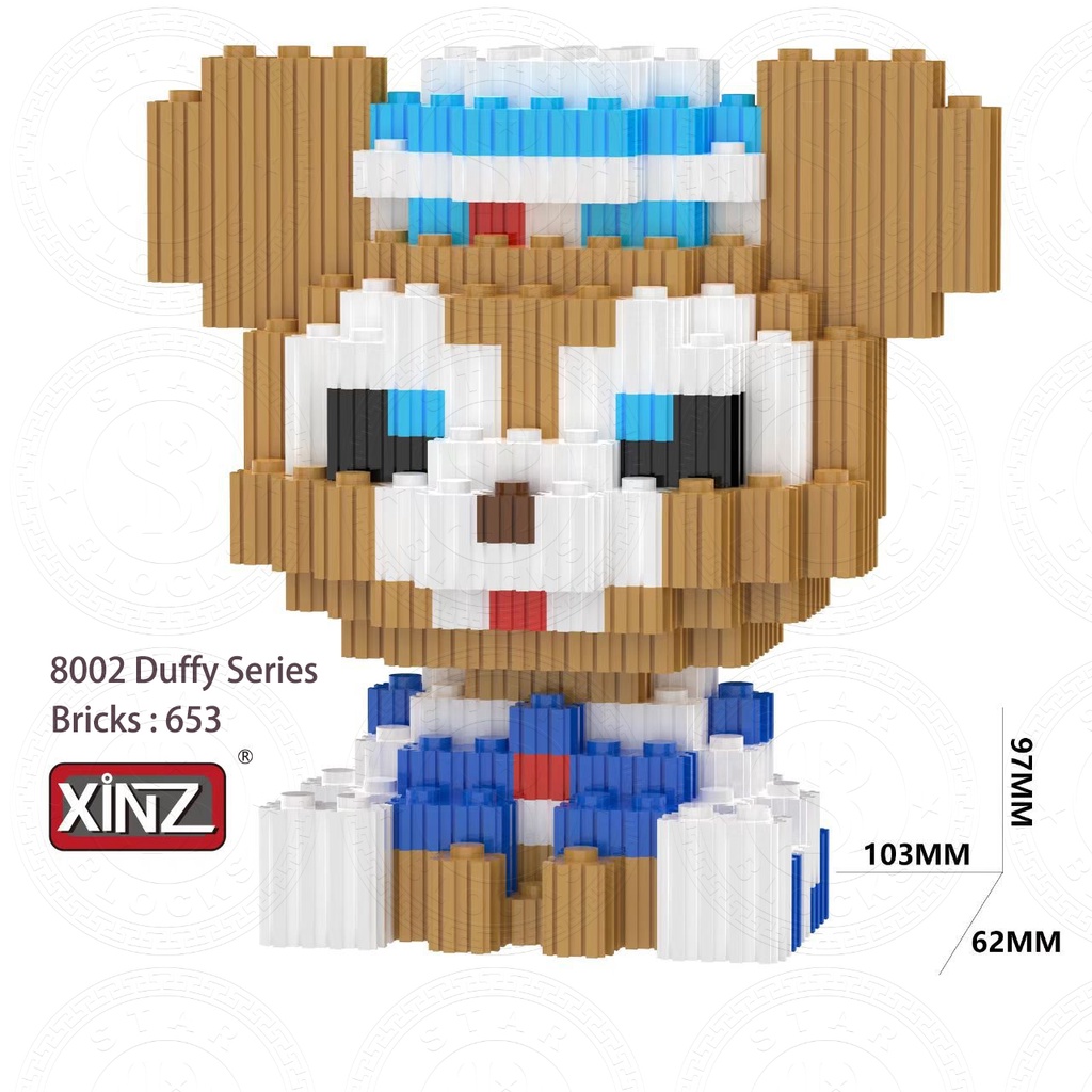 Nano Block Mini Duffy Series 02 | Starblocks