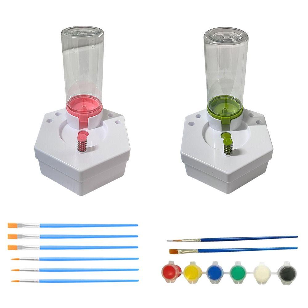 Pembersih Kuas Cat Nanas DIY Alat Pembersih Water Cycle Paintbrush Rinser Hexagon