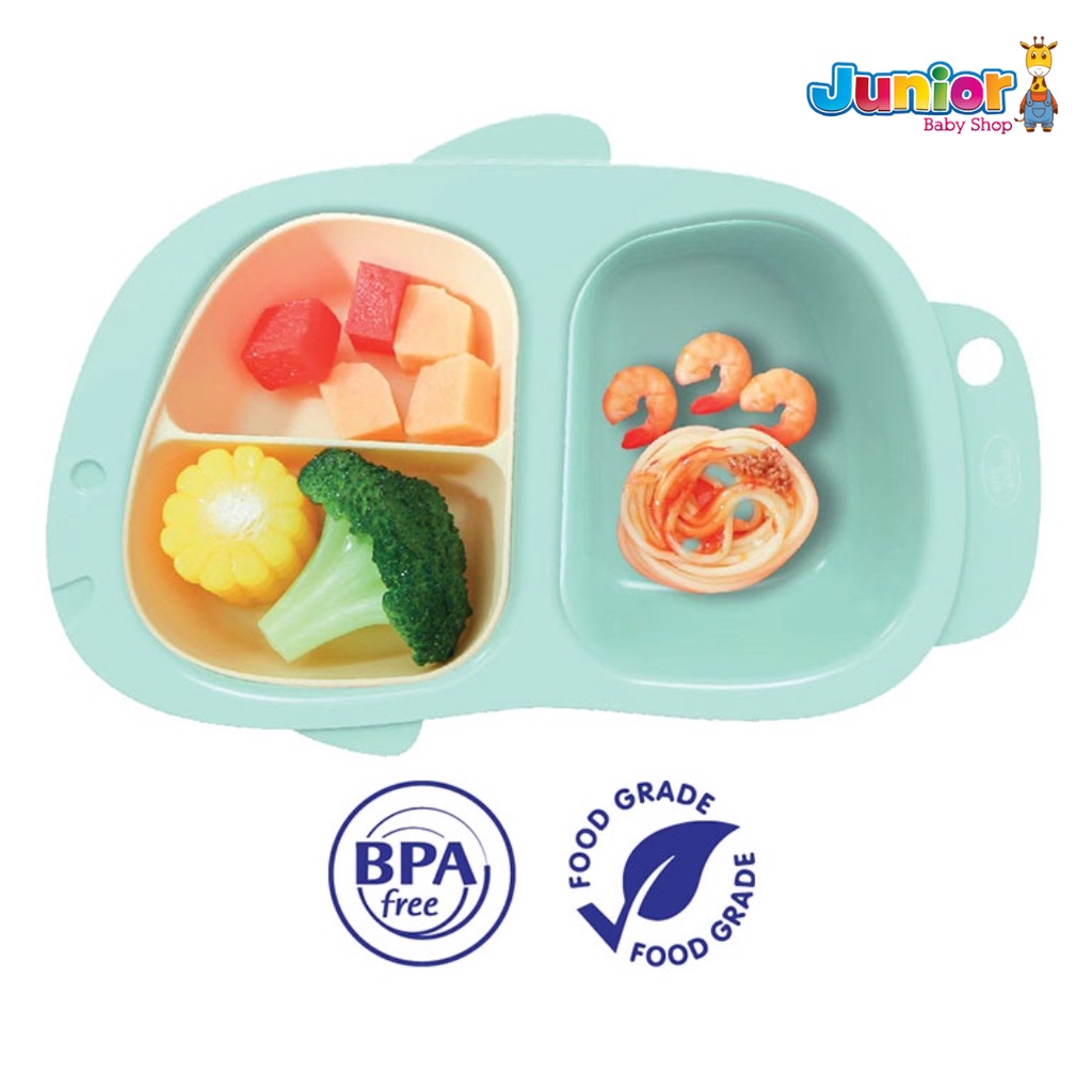 Baby Safe Meal Plate with Cover B375