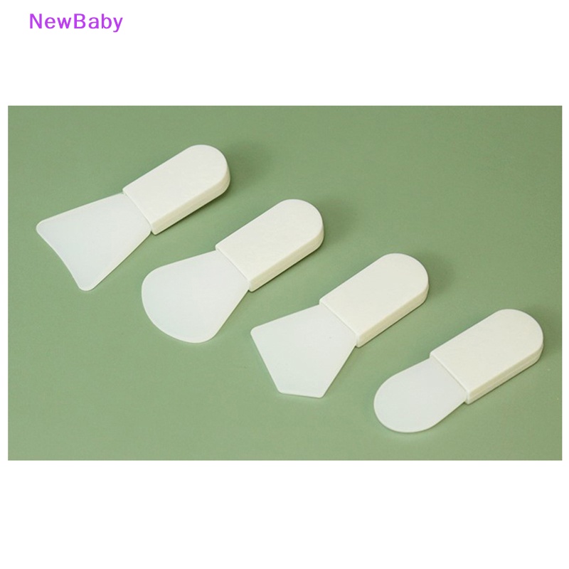 Newbaby 1Pcs Kuas Makeup Profesional Kuas Masker Wajah Gel Silikon DIY Alat Kosmetik ID