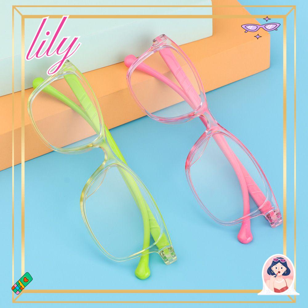 Lily Kacamata Anak Komputer Portabel Pelindung Mata Bingkai Ultra Ringan