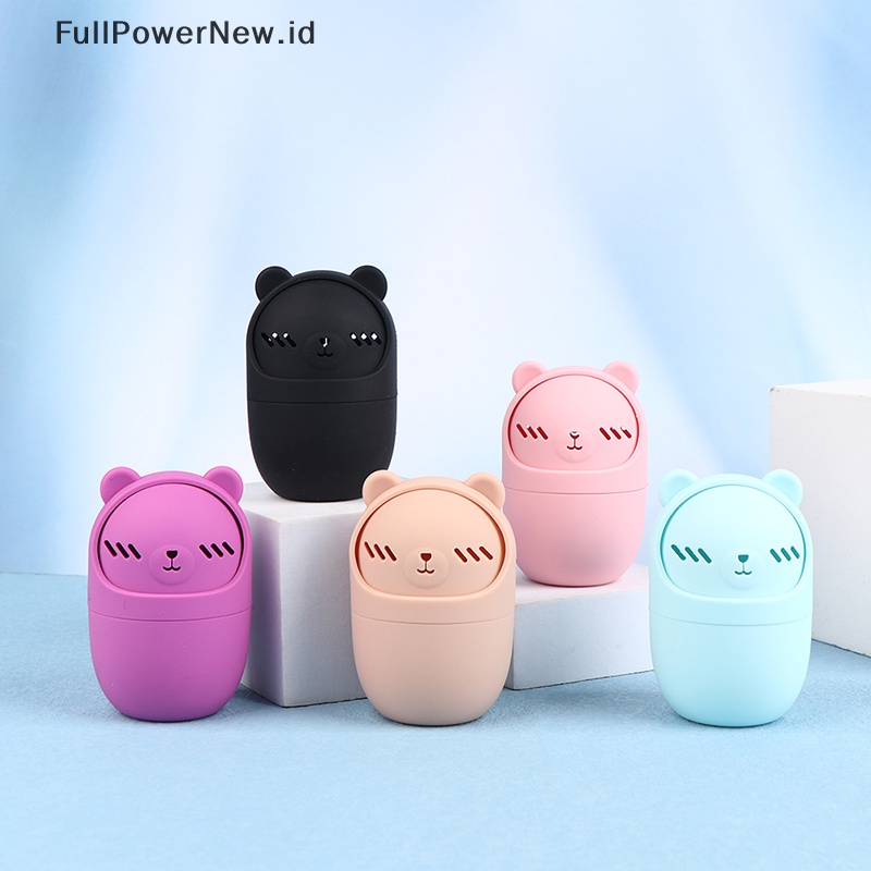 Power 2IN1 Makeup Puff Rak Penyimpanan Spons Telur Drying Stand Cleaning Brush CleanerTool ID