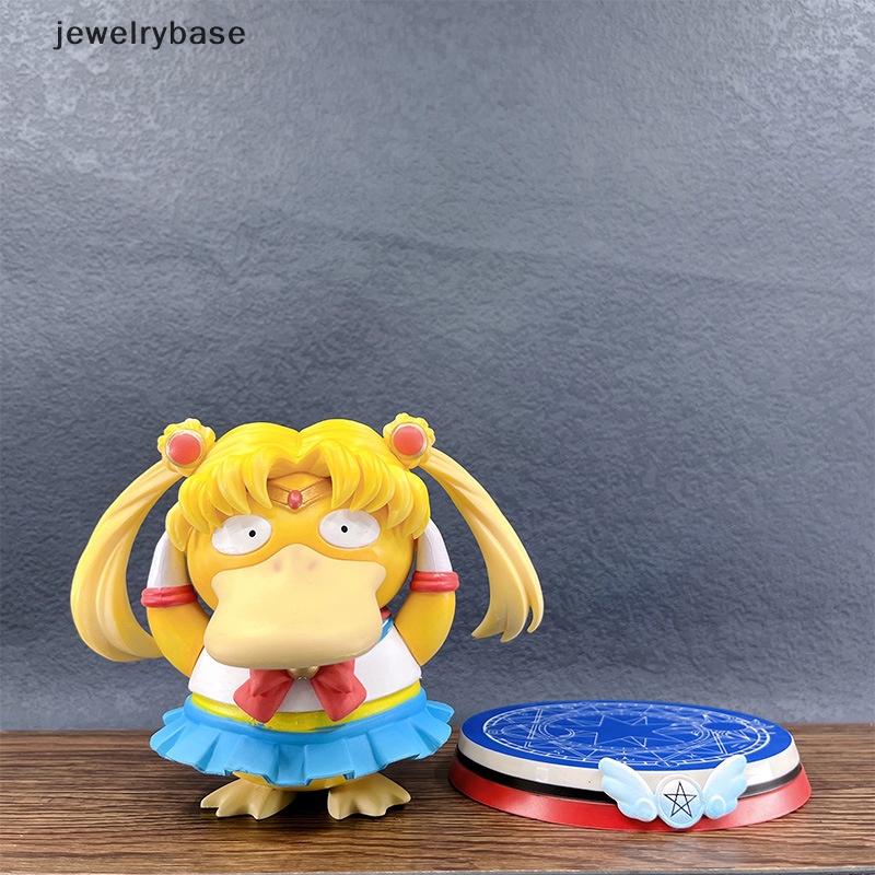 [jewelrybase] Pokemon Psyduck Cosplay Sailor Moon Sailor Mercury Anime Action Figure Anak Hadiah Butik