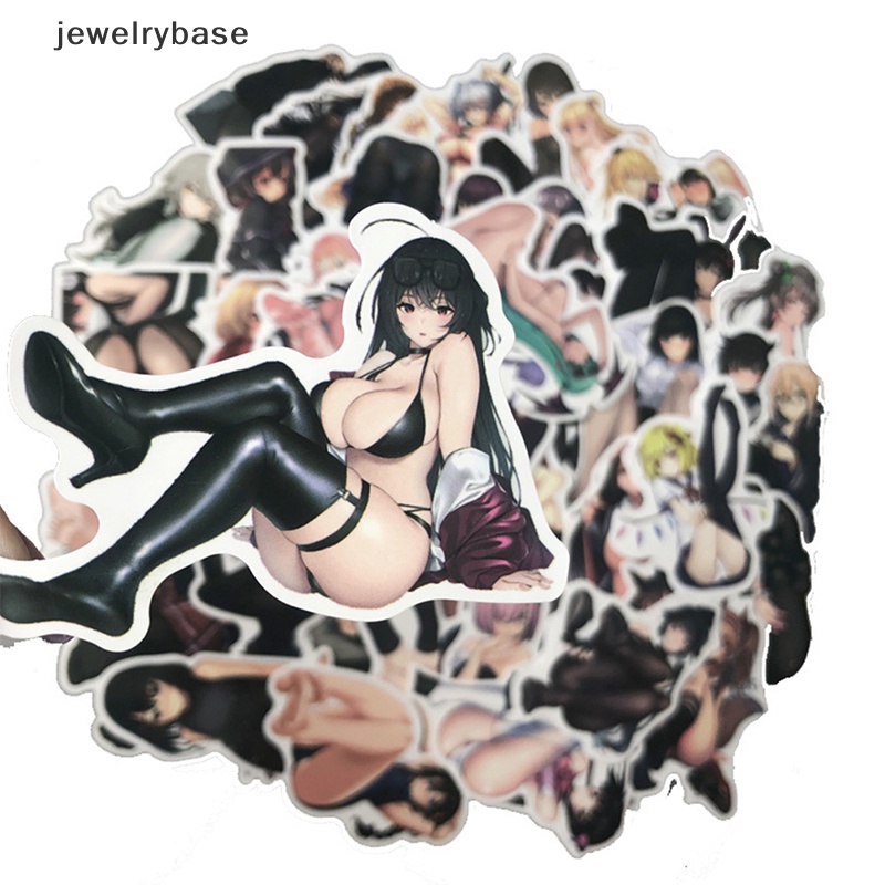 [jewelrybase] 100 Pcs Anime Gadis Seksi Cantik Skateboard Laptop Gitar Koper Sepeda Stiker Butik