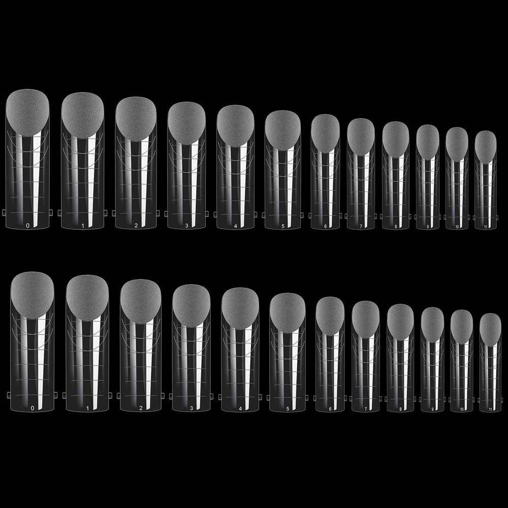 Mxbeauty Kuku Palsu Set 120 Pcs Fashion Matte Frosted Nail T Peti Mati Berbentuk Penuh Penutup Kuku Palsu Nail Art Tips Dekorasi Kuku