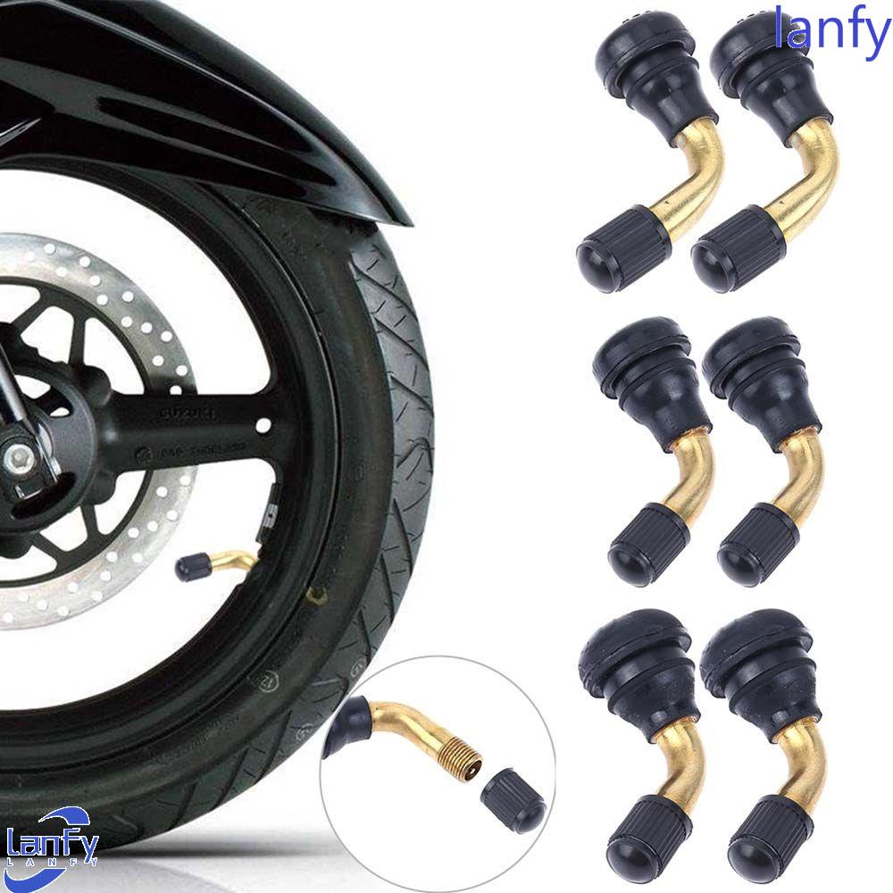 Lanfy Tangkai Klep Ban Universal Kuningan Ornamen Motor Truk Motor Mobil Alat Inflation Valve Stem