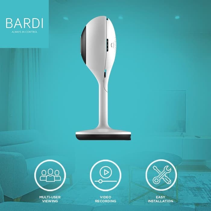 BARDI Smart IP Camera CCTV Wifi IoT HomeAutomation Support iOS Android