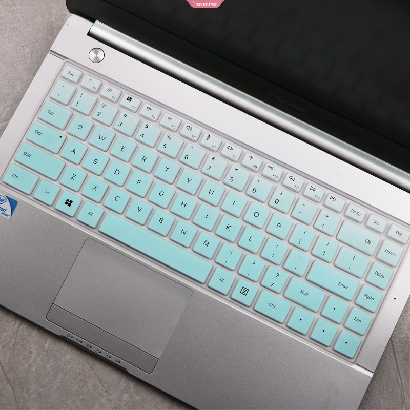 Film Pelindung Cover Keyboard Notebook Laptop Silikon 15.6 Inci Untuk Huawei 15.6-inch MateBookD (Versi2018) MRC-W50R/W60D [ZXL]