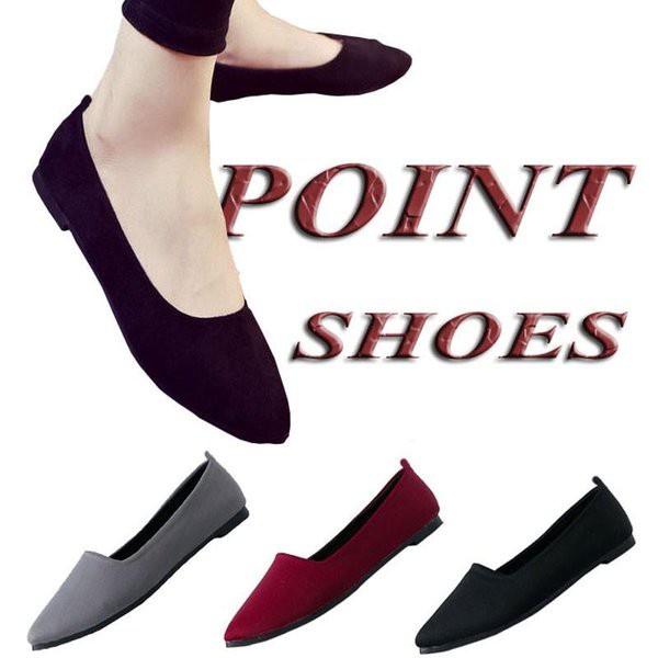 Flat Shoes Wanita Hitam Flat Shoes Wanita - Flatshoes Polos - SEPATU BALET WANITA POLOS