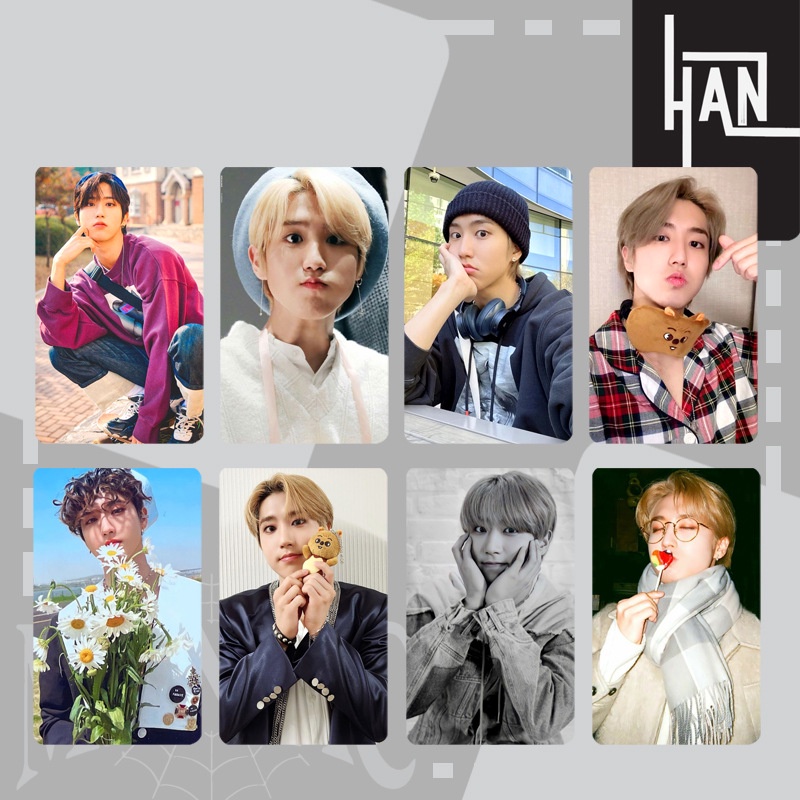 8pcs/set STRAY KIDS JAPAN ALBUM MANIAC Photocards Konser Kartu Lomo Straykids2023Kartu Pos Kpop