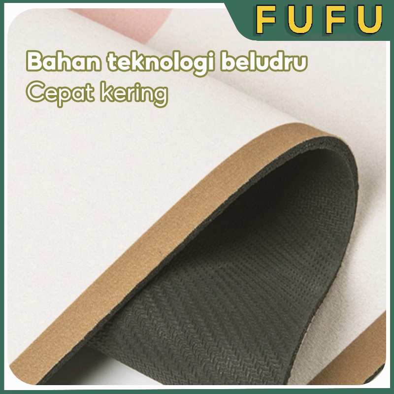 FUFU keset kaki 3D / Keset kamar mandi / Keset 3D motif timbul / Keset kaki karakter