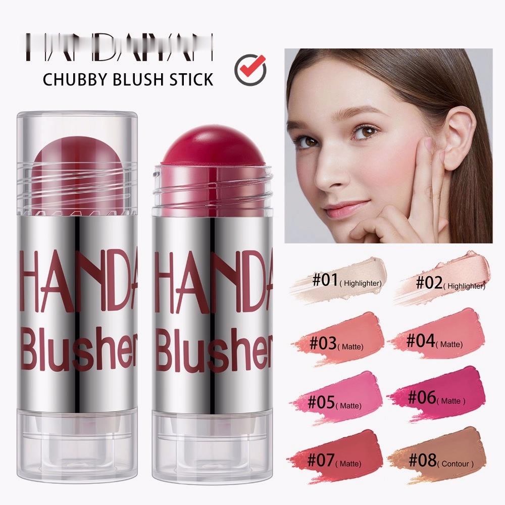 Kulit Cerah Moisturizing Rouge Pen Solid Cream Blush Stick