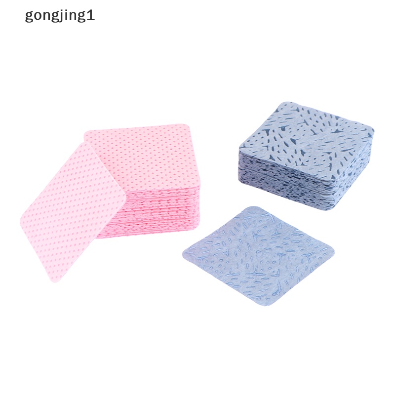 Ggg 200pcs Wipes Paper Cotton Eyelash Glue Remover Lap Mulut Lem Botol ID