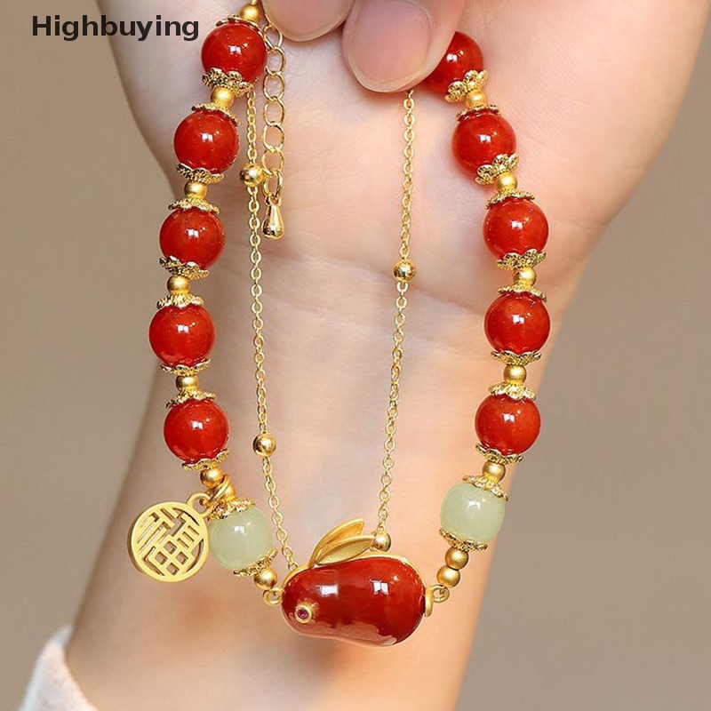 Hbid Cute Rabbit Charm Bracelets Vintage Rabbit Double Layer Bracelet Beauty Temperamen Niche Bracelets Perhiasan Untuk Wanita Hadiah Keberuntungan Glory