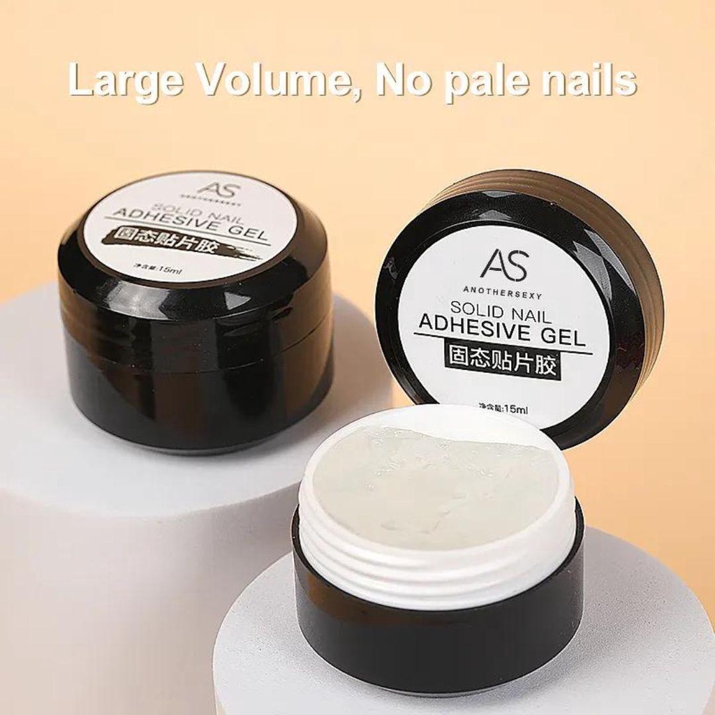 AS Solid Nail adhesivee / Lem Soft gel &amp; soft tip / lem nail tip