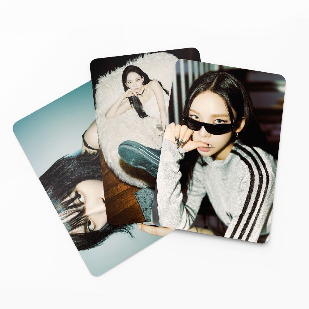 55pcs/box AESPA MY WORLD Photocards MINI 3RD ALBUM Kartu Lomo Kpop Postcards