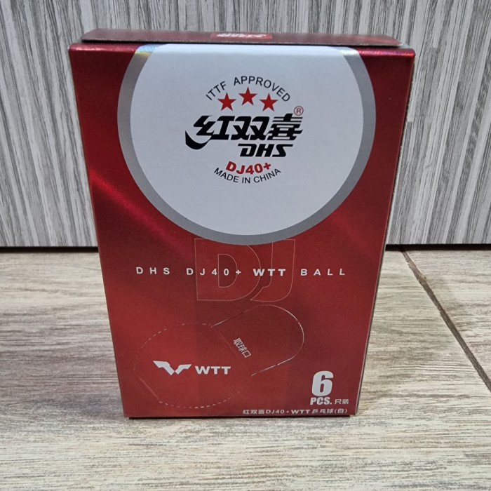 Bola Pingpong DHS 3 Star DJ40+ Busan 2020