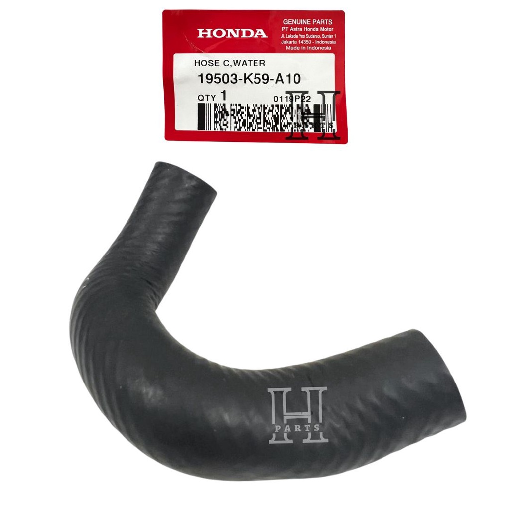 SELANG PIPA RADIATOR HOSE C WATER ASSY ADV PCX VARIO 125 150 FI ESP 19503-K59-A10 ASLI ORIGINAL AHM HGP HONDA