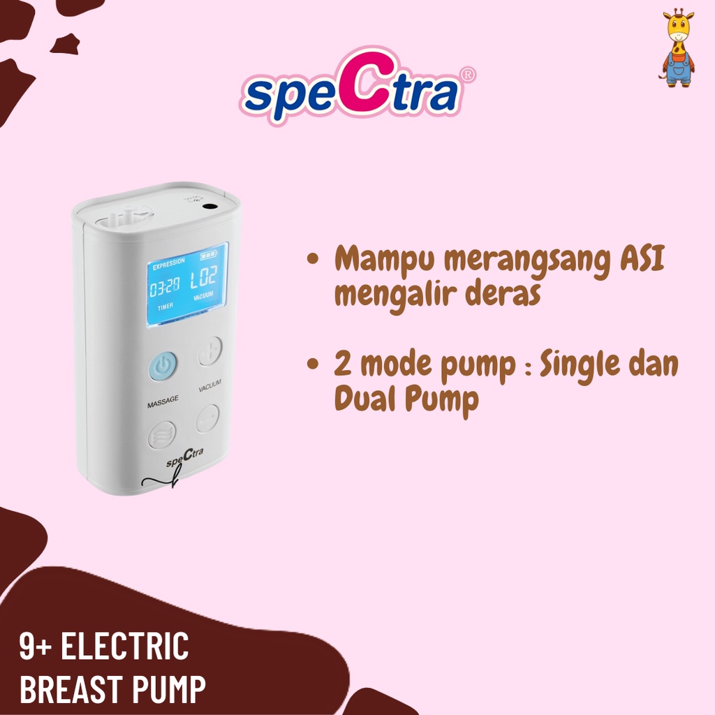 Spectra 9+ Electric Breast Pump / Pompa Asi Elektrik