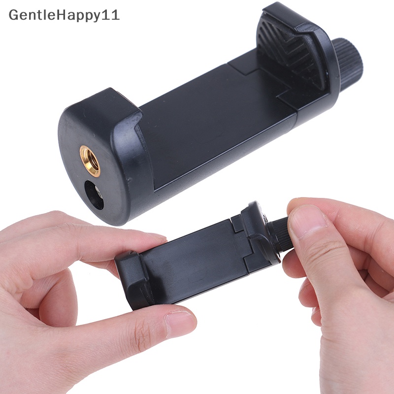 Gentlehappy Clip Holder Monopod Tripod Mount Stand Adapter Untuk Kamera Handphone id