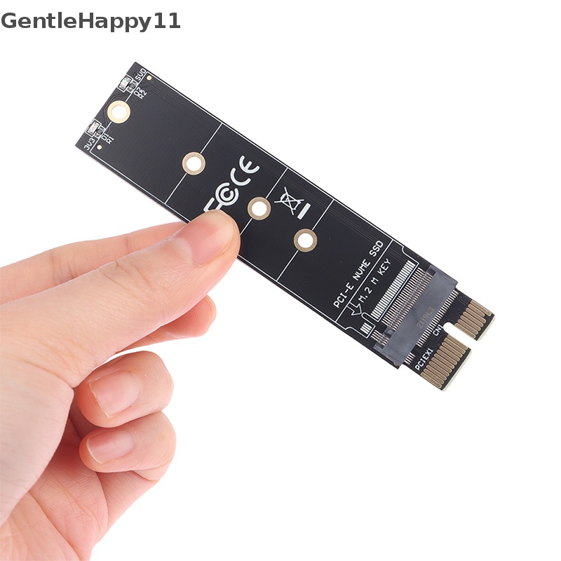 Gentlehappy PCIE to M2 Adapter NVMe SSD M2 PCIE X1 Raiser PCI-E PCI Express M Kunci Konektor id