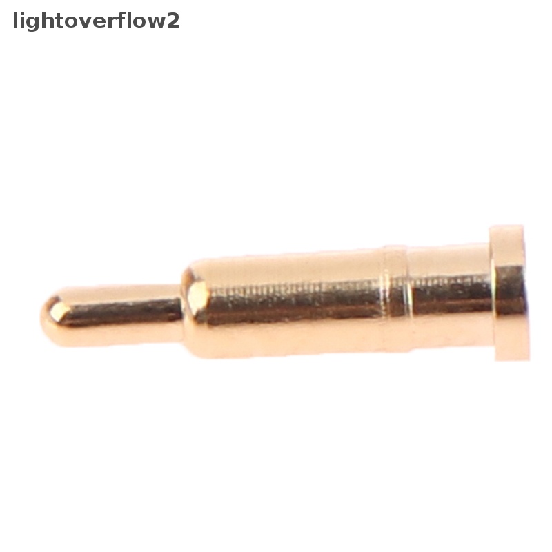 [lightoverflow2] 10pcs SMT Pogo Pin Konektor Pogopin Spring Loaded Contact PCB 2.0/3.5/4.5/4.5/5.5/6.5/7MM Test Probe [ID]