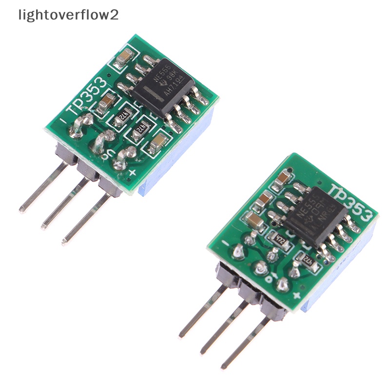 [lightoverflow2] 50hz-6khz 0.5Hz-70Hz Generator Sinyal Adjustable TP353 NE555 Modul Osilator [ID]