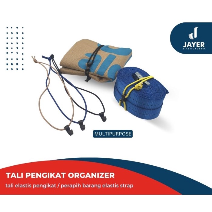 Tali Organizer Pengikat koper barang / organizer Strap elastic