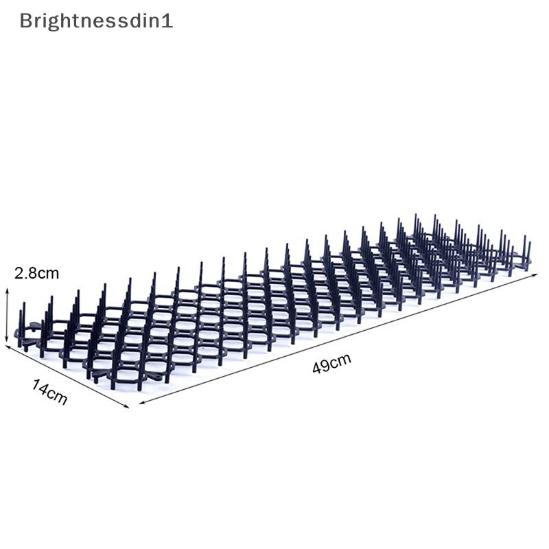 [Brightnessdin1] Garden Cat Scat Mat Anti Kucing Anjing Pengusir Tikar Jerat Spike Mat Garden Supply Butik