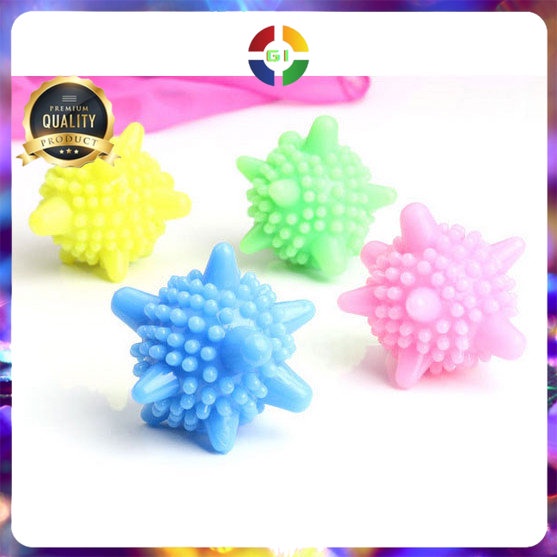 Magic Laundry Ball Dryer Ball Anti Winding / Bola Mesin Cuci Multi-Color