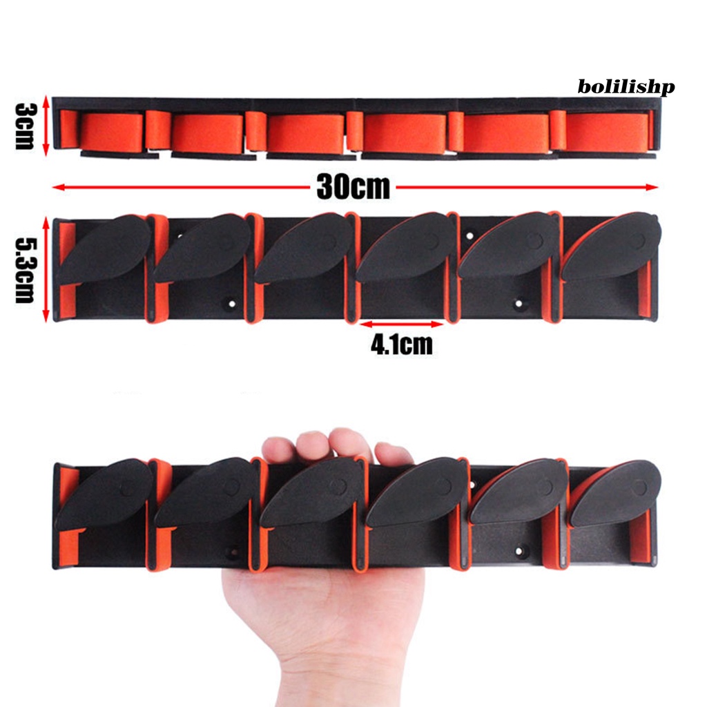 Bo-1 Set Braket Penyimpanan Pancing Kuat Dan Kokoh Anti-slip Keamanan Pemasangan Nyaman Penyimpanan Stabilitas Tinggi Pancing Braket Tiang Umpan Horizontal Yang Dipasang Di Dinding