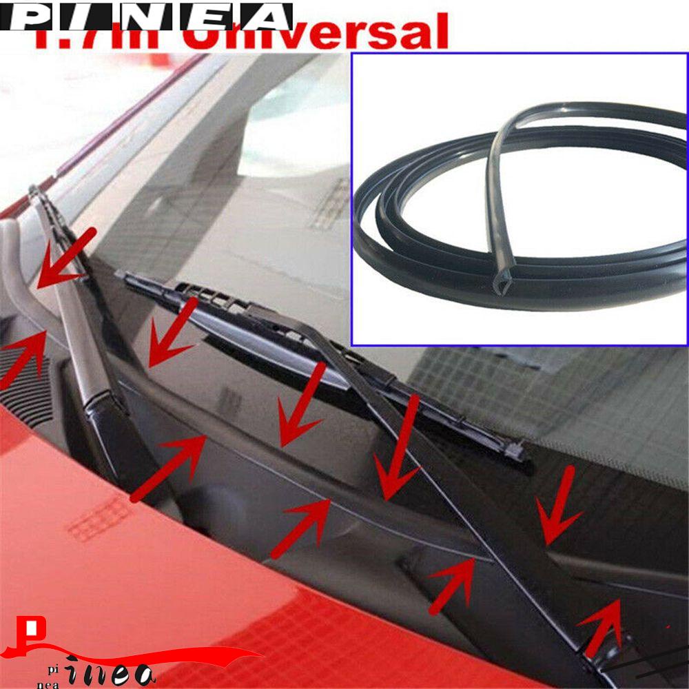 Strip Seal Karet Penuaan Mobil Nanas Pengganti Otomatis 1.7m Wiper Cover Bawah Panel Kaca Depan