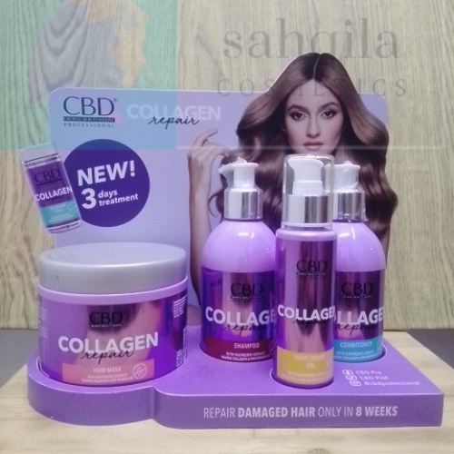paket 2in1 3in1 dan 4in1 CBD collagen repair 250ML/paket Cbd Collagen Ungu/paket perawatan rambut be