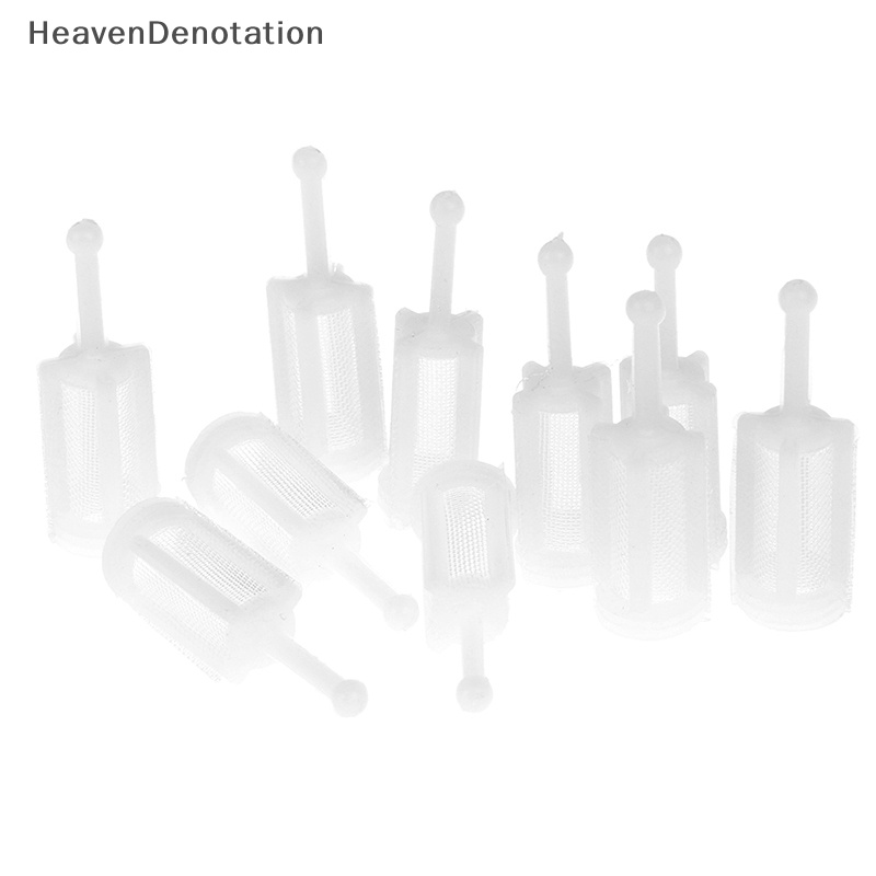 [HeavenDenotation] 10pcs Plastik Gravity Type Gun Filter Pot Diameter 11mm HDV