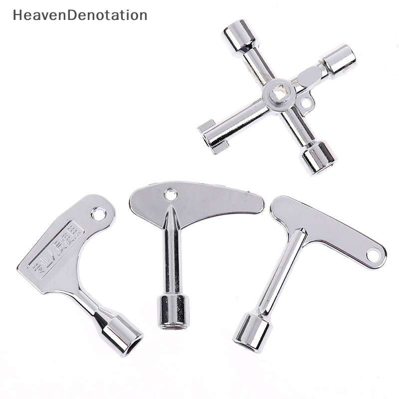 [HeavenDenotation] 1pc Universal Key Wrench Metro Trains Key Lock Kunci Pintu Lift HDV