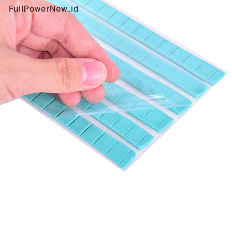 Power 96pcs Lem Perekat Nail Art Clay Removable Reusable Stand Display Alat Manicure ID