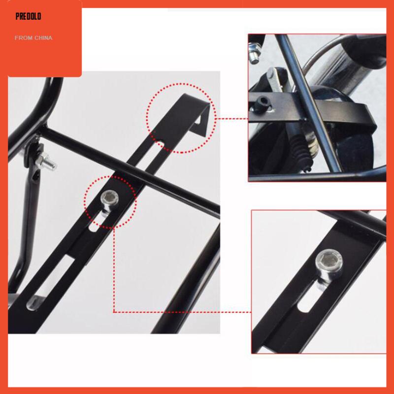 [Predolo] Universal Bike Front Carrier Rack Holder Stand Luggage Bracket Cargo Pannier