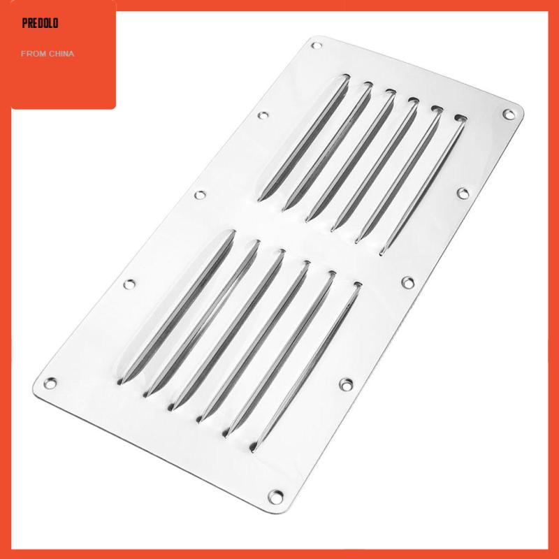 [Predolo] Square Louvre Fitting Ventilasi Udara Ventilator Grille Heavy Duty Stainless Steel