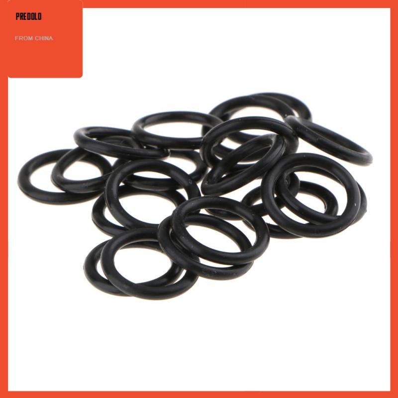 [Predolo] 20x Motor Twin Drain Plug O- Hitam Untuk