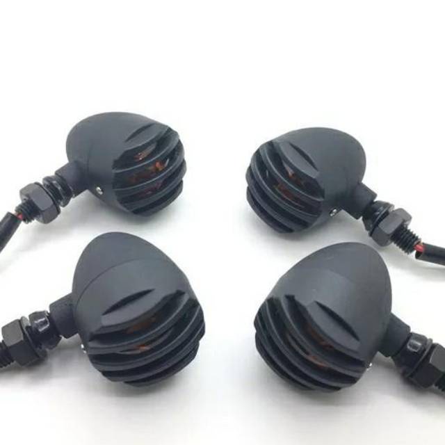 Lampu sen gril depan belakang japstyle custom all motor