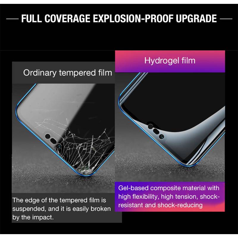 3pcs Soft HD Hydrogel Gel Film Untuk Huawei Y9 Y7 Y6 Y5 Prime Pro Anti blue light Pelindung Layar Untuk Huawei Y9S Y9A Y8S Y7A Y7P Y6S Y6P Y5P Y5 Lite Y Max Film