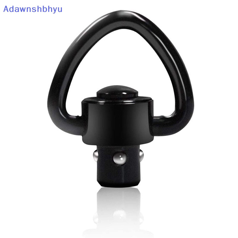 Adhyu 2PCS/Set Rifle Push Button QD Release Sling Swivel Mount Ring Dengan Swivel Mount ID